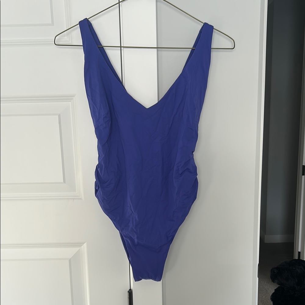Purple One Piece Swimsuit